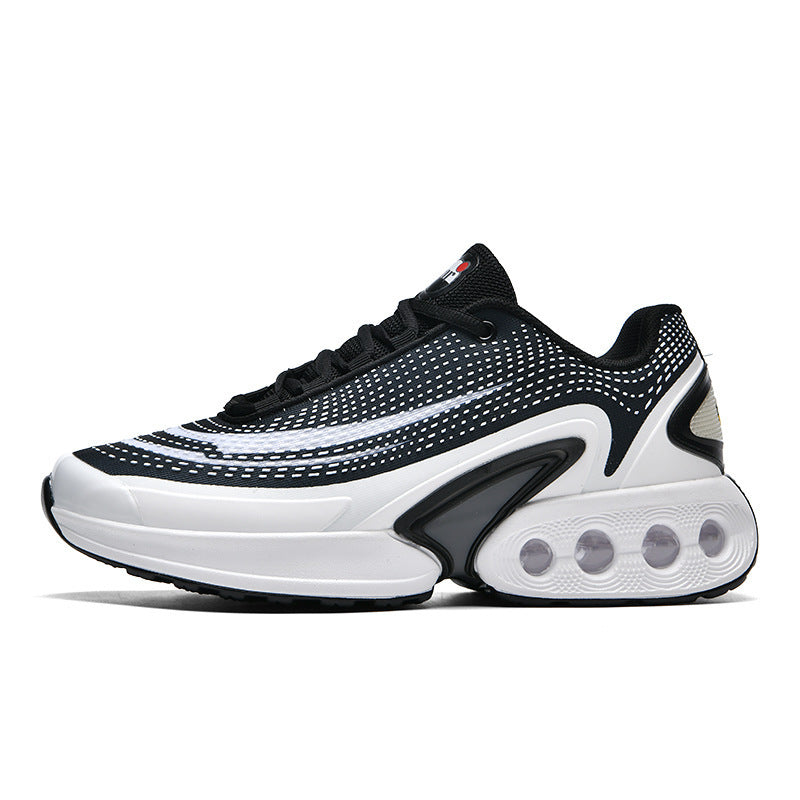 Herren retro-futuristische Dämpfungs-Sneaker mit kugelförmiger Luftkammer und atmungsaktivem Mesh-Obermaterial EB