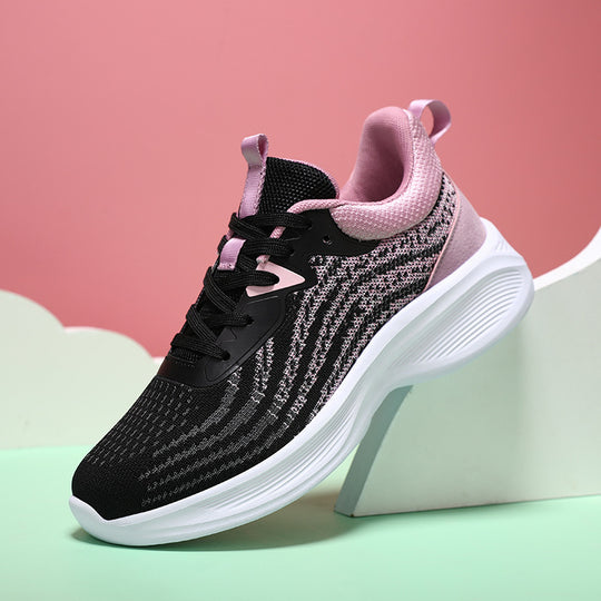 Damen Atmungsaktive Sport-Sneakers mit dämpfendem Fußbett EB