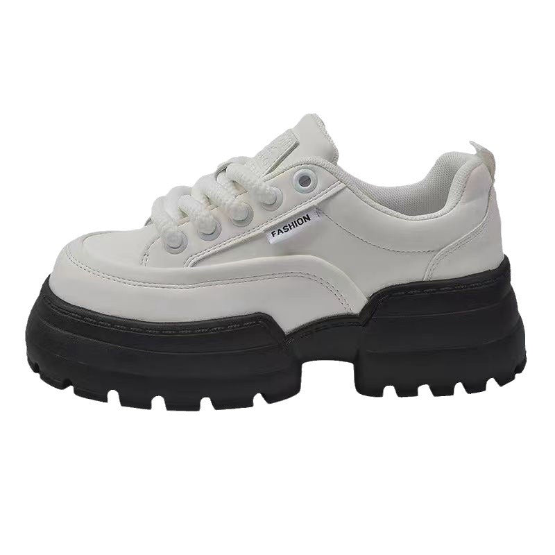 Damen modische Chunky-Sneaker mit stabiler Laufsohle und atmungsaktivem Obermaterial EB