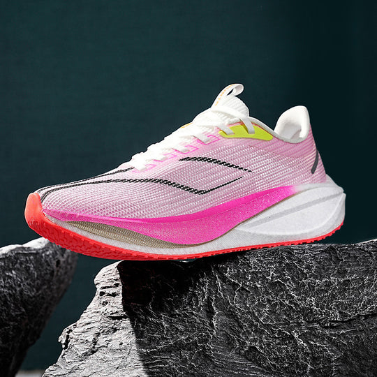 Damen Hochleistungs-Laufschuhe mit atmungsaktiver Oberflächenstruktur und optimierter Dämpfung EB