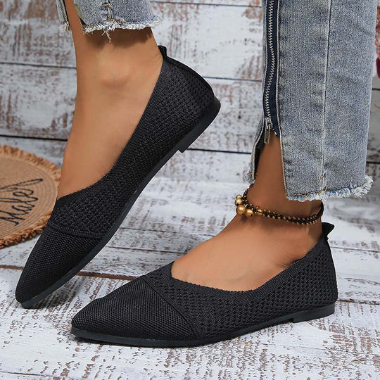 Atmungsaktive Spitzzehen-Schuhe EB