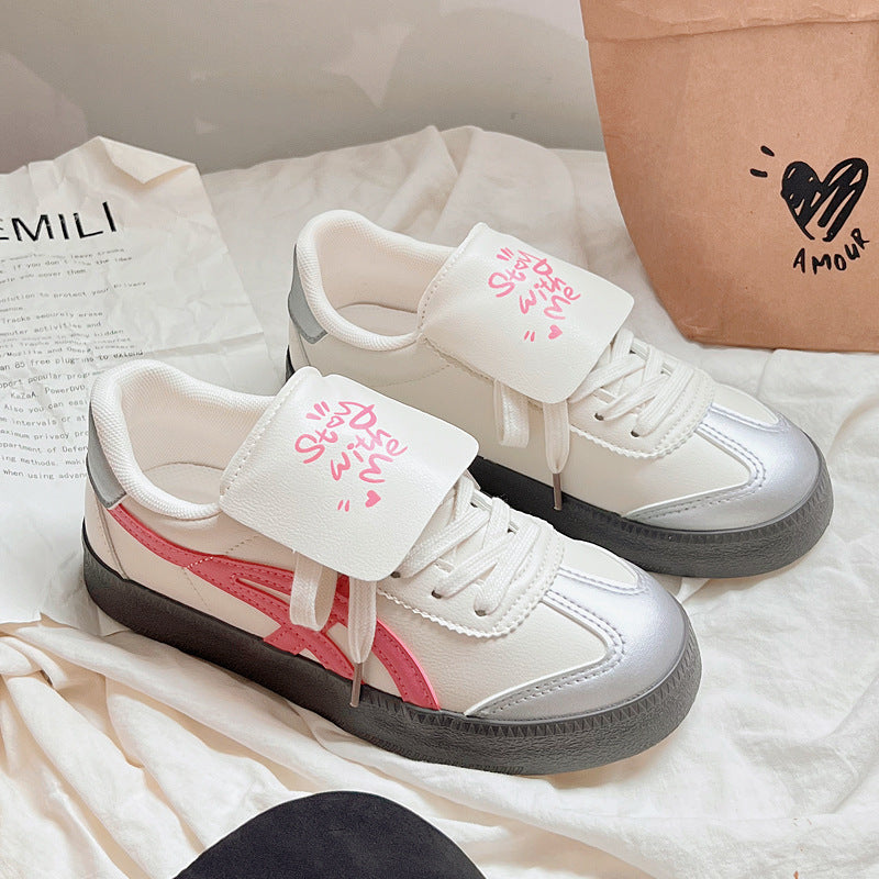 Damen Sportliche Sneakers mit einzigartigem Klappverschluss und modischem Design EB
