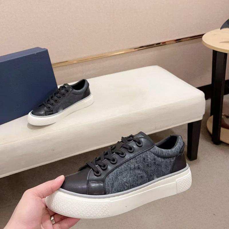 Damen Design Sneakers mit strukturiertem Obermaterial und komfortabler Sohle EB