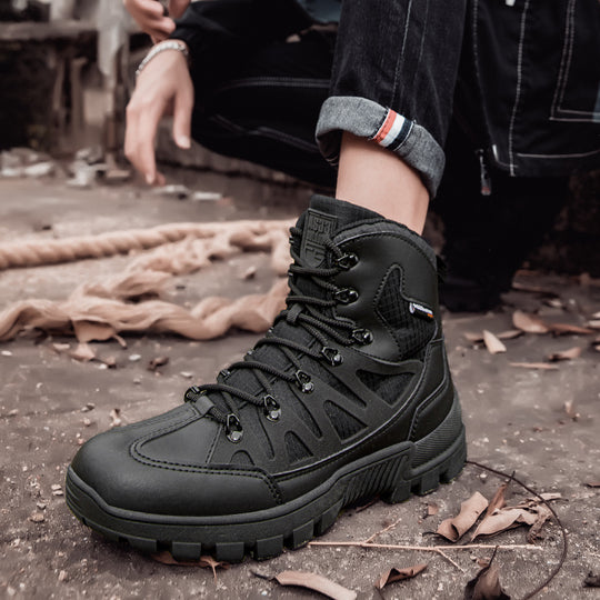 Herren robuste Trekkingstiefel mit hochfunktionalem Design EB