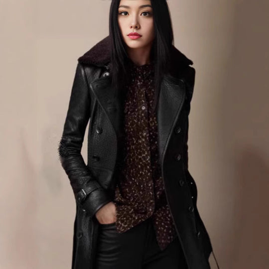 Damen elegante und modische Übergangsjacke EB