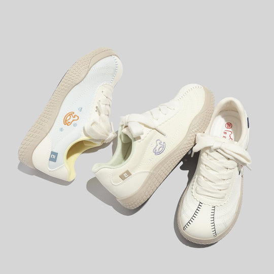 Damen Modische Sneakers mit verspieltem Entenmotiv und komfortabler Dämpfung EB