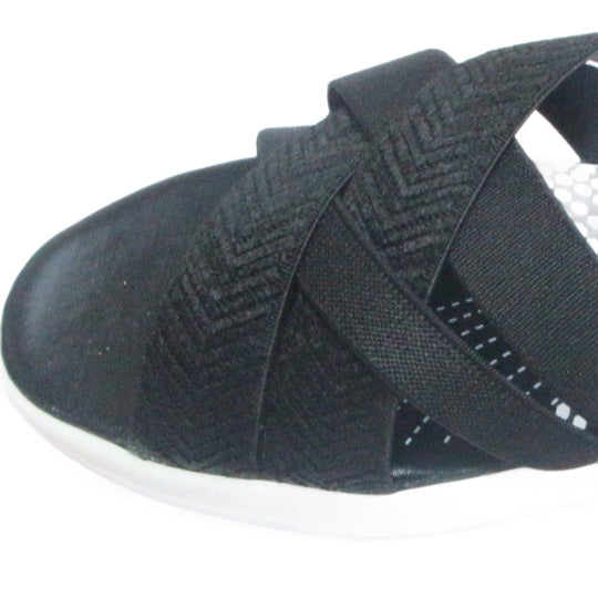 Damen Bequeme Riemchen-Sandalen mit ergonomischem Fußbett EB