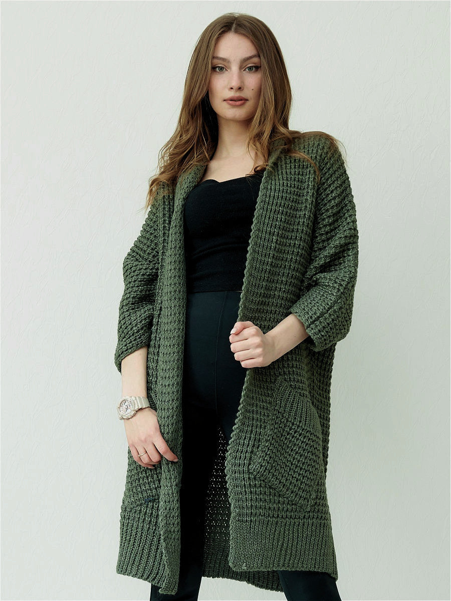 EB | Bequeme Weiche Damenjacke mit Langen Ärmeln