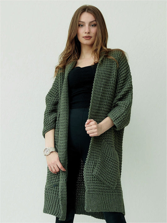 EB | Bequeme Weiche Damenjacke mit Langen Ärmeln