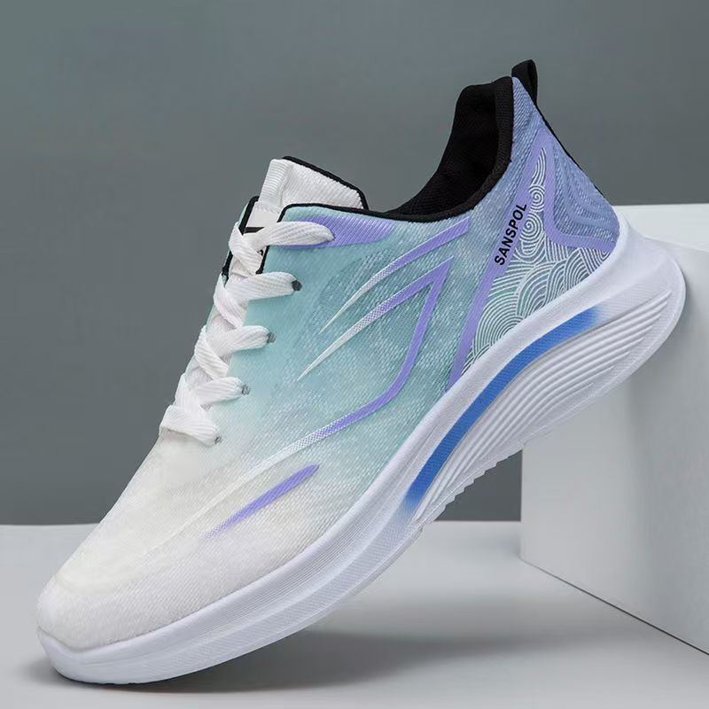 Damen Sportliche Laufschuhe mit atmungsaktiver Oberflächenstruktur und flexibler Sohle EB