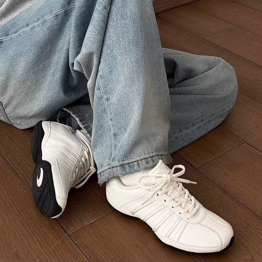 Damen modische Sneaker mit atmungsaktivem Obermaterial und rutschfester Sohle EB