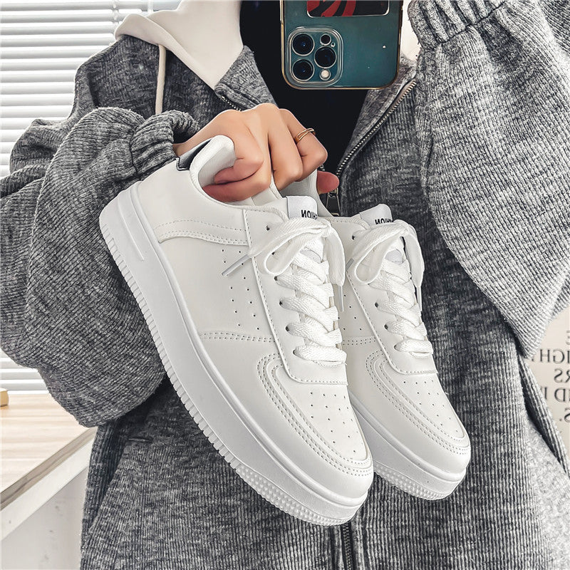 Damen Sportliche Sneaker mit atmungsaktivem Obermaterial und rutschfester Sohle EB