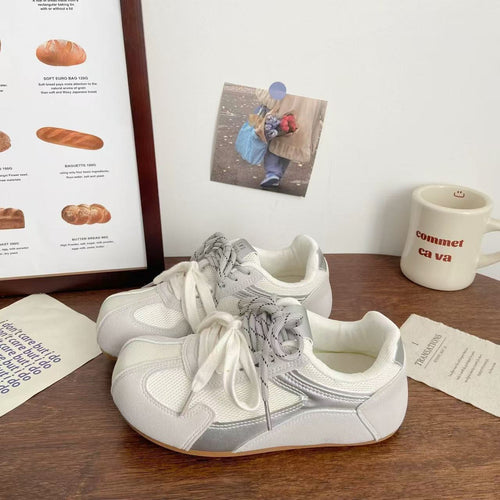 Damen Sportliche Sneakers mit atmungsaktiver Textiloberfläche und dämpfendem Sohlenprofil EB