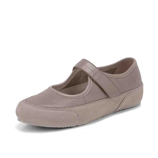 Damen Komfortable Ballerinas mit verstellbarem Riemchen EB