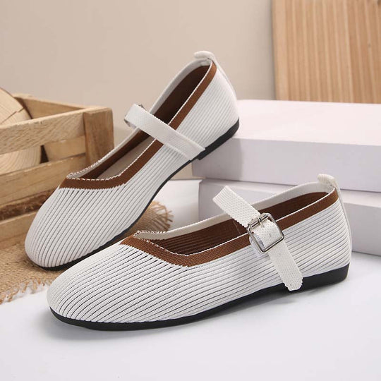 Atmungsaktive flache Schuhe EB