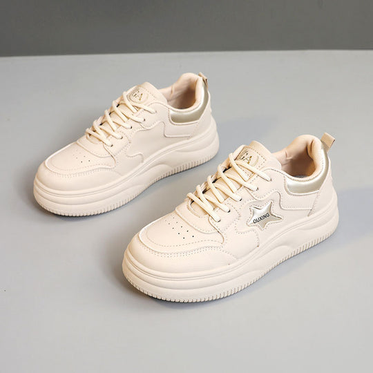 Damen modische Sneakers mit dämpfendem Laufprofil und atmungsaktiver Mesh-Oberfläche EB