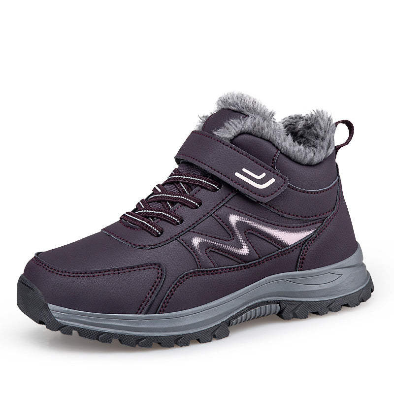 Damen Winterstiefel mit isolierendem Warmfutter und praktischem Klettverschluss EB