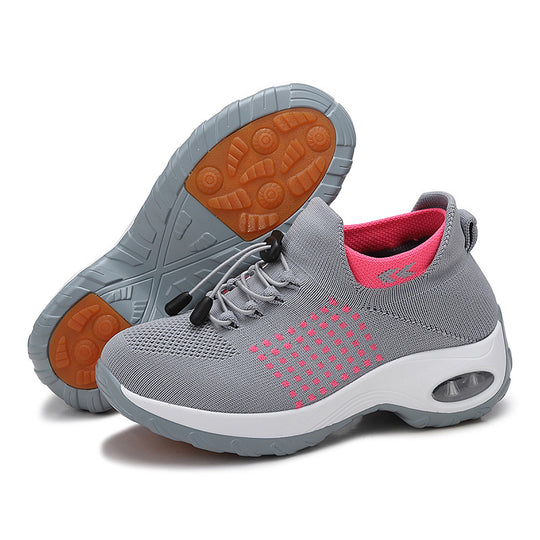 Damen Luftdurchlässige Laufschuhe mit dämpfendem Air-Cushion-System EB