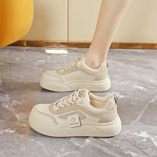 Damen modische Freizeitsneaker mit atmungsaktivem Obermaterial und rutschfester Sohle EB