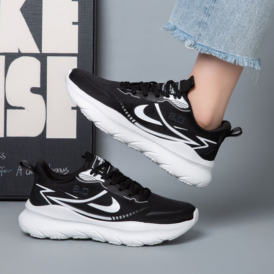 Damen Atmungsaktive Sport Sneakers mit dämpfender Sohle und rutschfester Außensohle EB