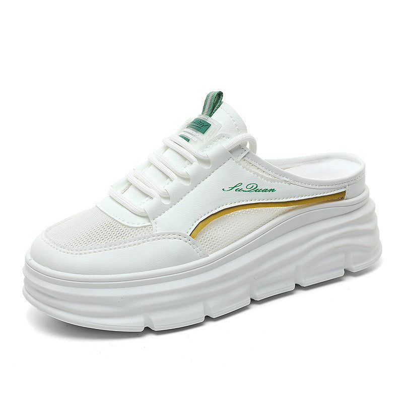 Damen Bequeme Slip-On Sneakers mit dämpfender Sohle und atmungsaktiver Oberfläche EB