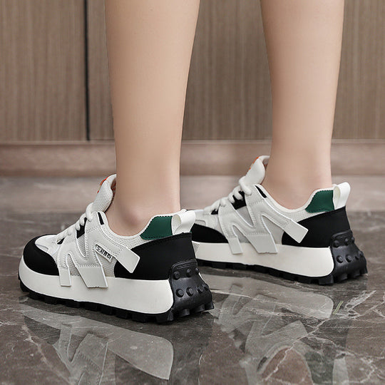 Damen Sportliche Lauf-Sneaker mit rutschfester Sohle und atmungsaktivem Obermaterial EB