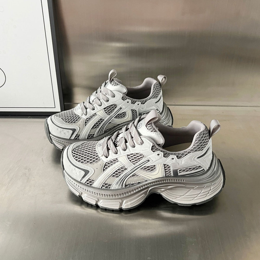 Damen Sportliche Laufschuhe mit atmungsaktiver Mesh-Oberfläche und innovativer Dämpfungstechnologie EB