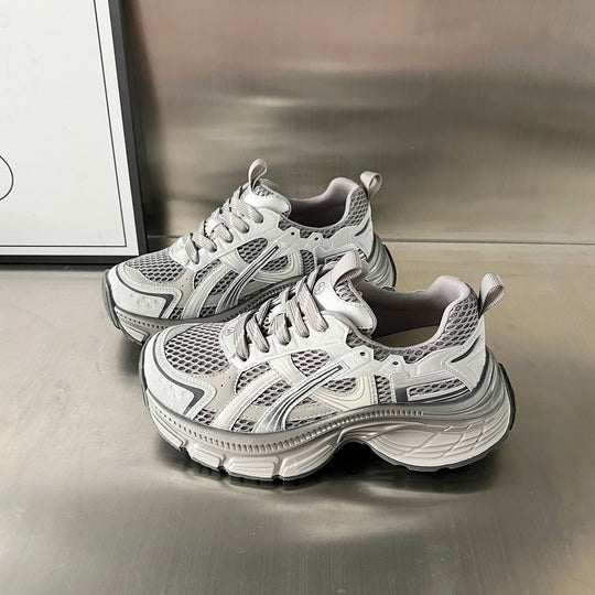 Damen Sportliche Laufschuhe mit atmungsaktiver Mesh-Oberfläche und innovativer Dämpfungstechnologie EB