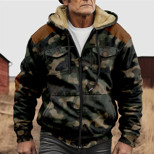 EB | Herren Hoodie im Camouflage-Look