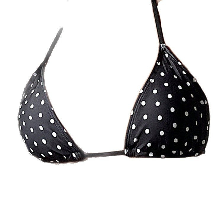Damen Triangel-Bikini mit aufregendem Punkte-Design EB