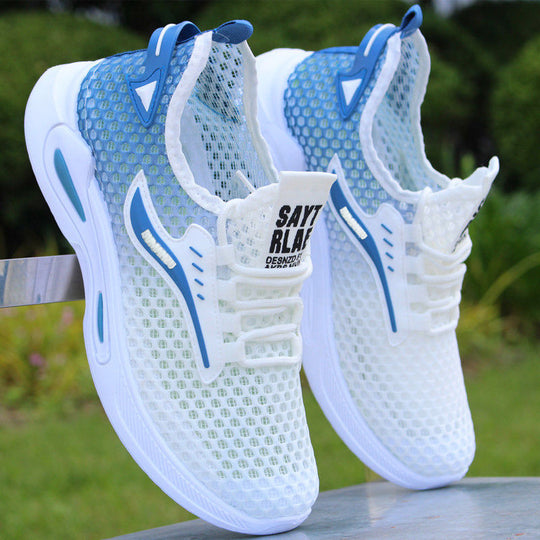 Damen Atmungsaktive Laufschuhe mit elastischem Obermaterial und rutschfester Sohle EB
