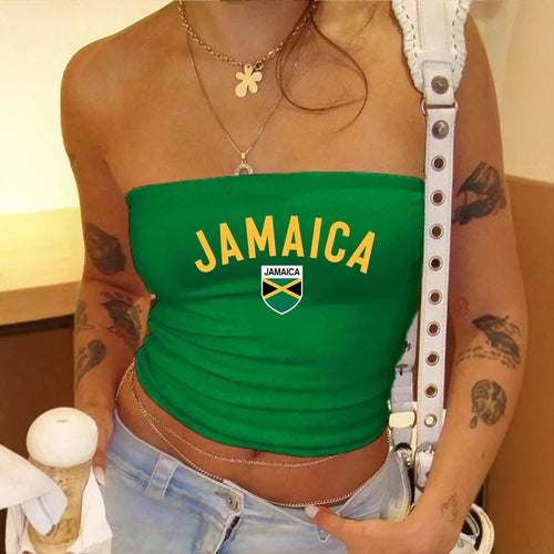 Damen Crop-Top mit seitlichem Logo-Design und elastischem Material EB