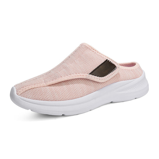 Damen Bequeme Hausschuhe mit rutschfester Sohle und elastischem Obermaterial EB