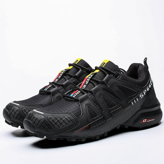 Damen leichte Trailrunning-Schuhe mit wasserdichtem Obermaterial und rutschfester Sohle EB