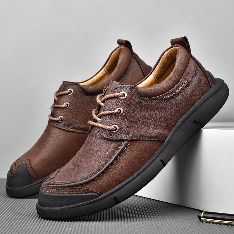 Herren Komfortable Lederschuhe EB