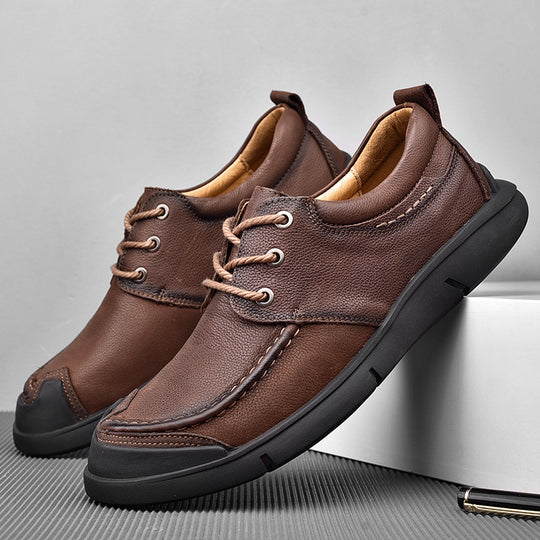 Herren Komfortable Lederschuhe EB