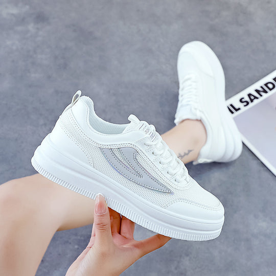 Damen Sneakers mit atmungsaktivem Obermaterial und leichter Komfortsohle EB