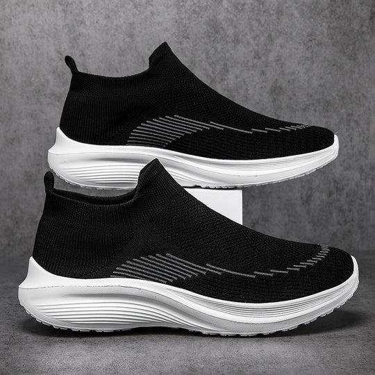 Damen Atmungsaktive und flexible Slip-On Sneakers EB