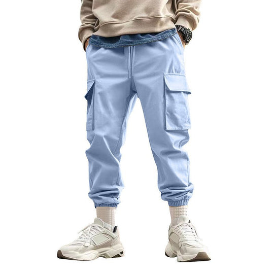 Herren Cargo-Hose mit verstellbarem Bund und praktischen Seitentaschen EB