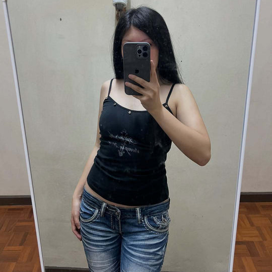 Damen Camisole mit Spitzenakzenten EB