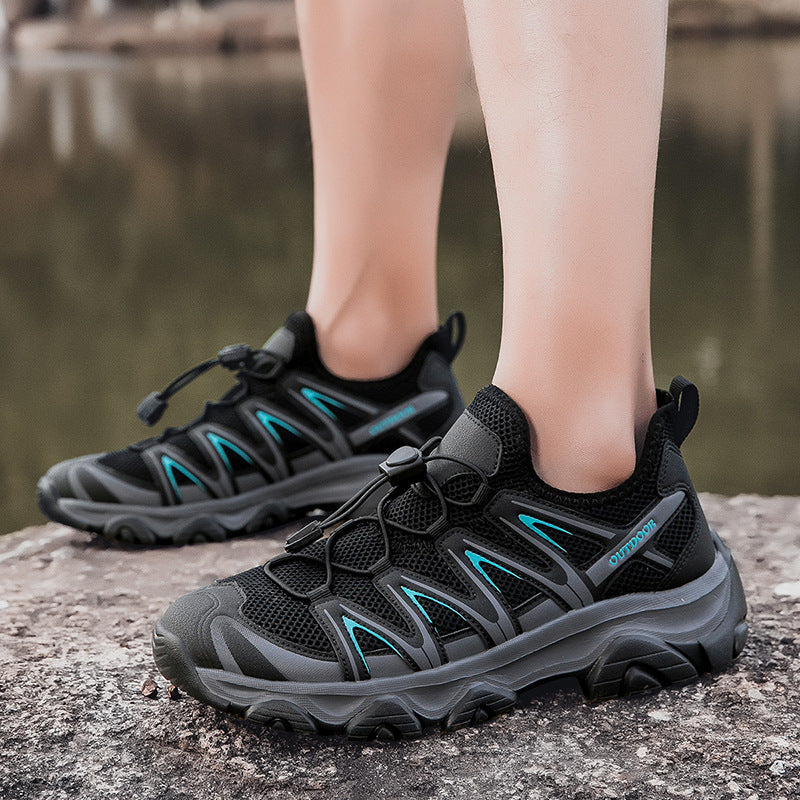Damen Multifunktionale Outdoor-Sneaker mit praktischem Schnellschnürsystem EB