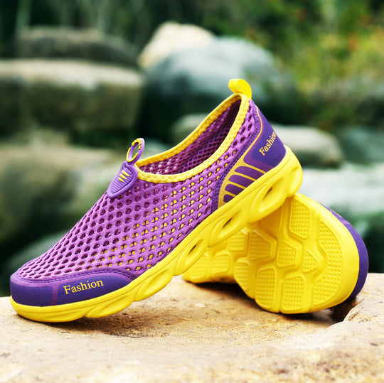 Damen Atmungsaktive Freizeitschuhe mit flexiblem Mesh-Obermaterial EB
