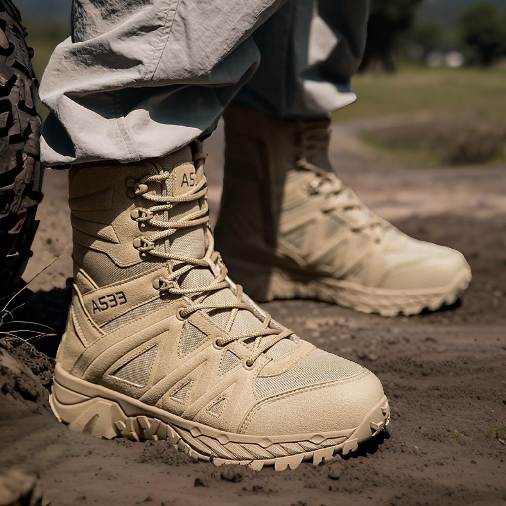 Herren Tactical Stiefel mit robustem Design und hoher Knöchelunterstützung EB