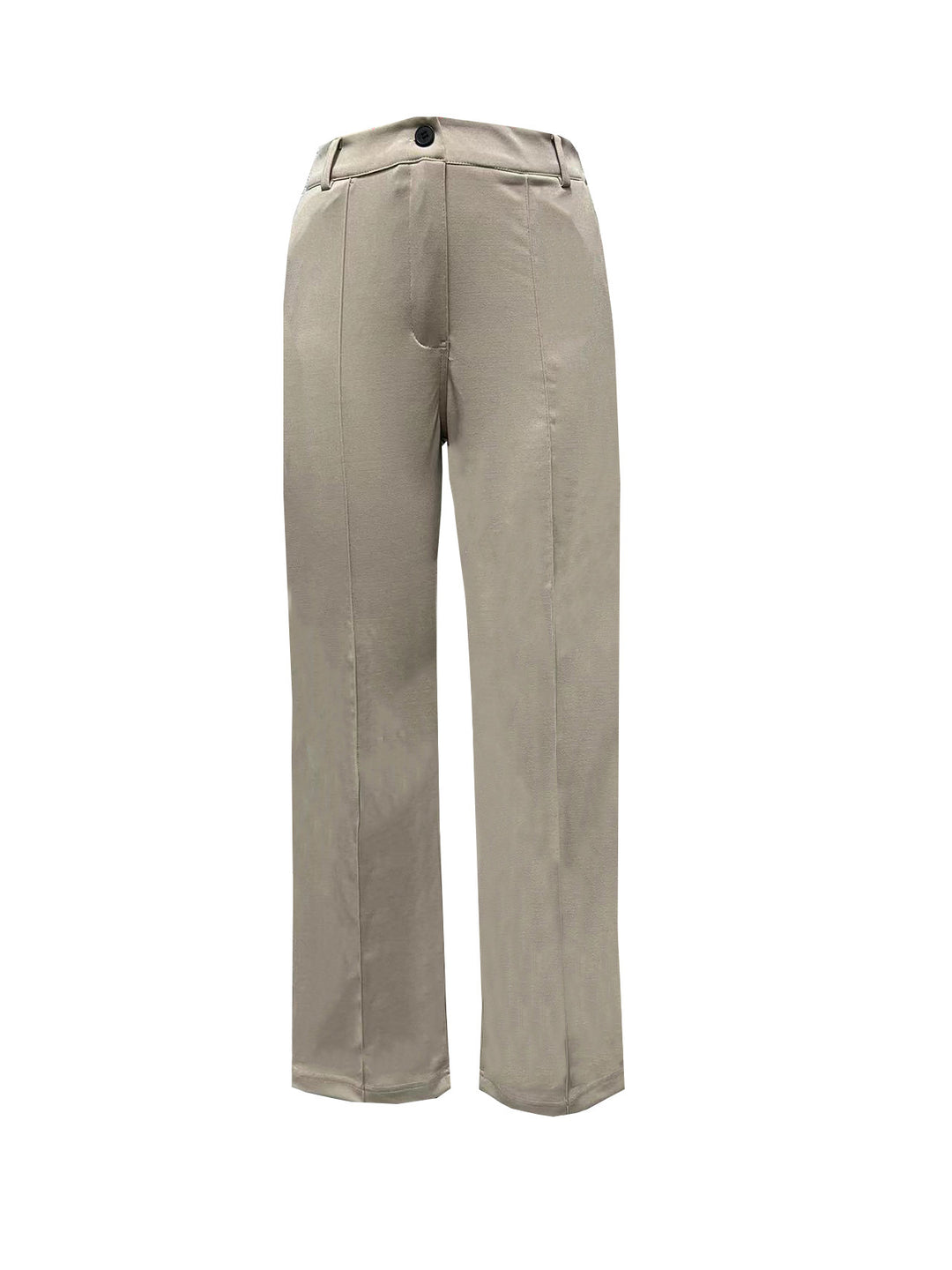 Damen nan taillierter Blazer-Hosen Businessanzug aus Stretchstoff EB