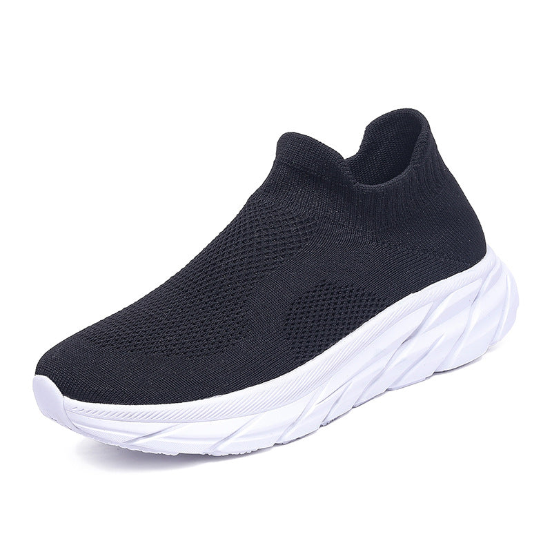 Damen Atmungsaktive Strick-Sneaker mit flexiblem Sockendesign EB