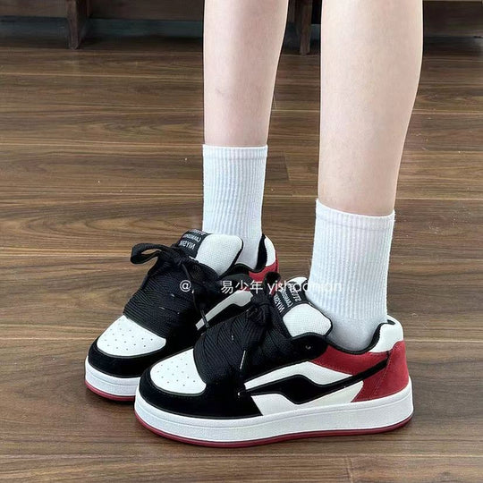 Damen Sportliche Sneaker mit atmungsaktiver Mesh-Oberfläche und flexiblem Sohlenprofil EB
