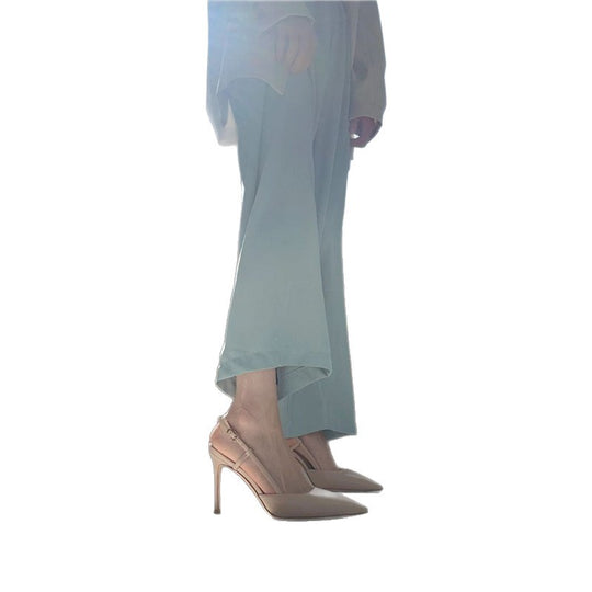 Damen Slingback High Heel Pumps mit zartem Design EB