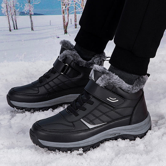Damen isolierte Winterstiefel mit praktischem Klettverschlusssystem EB