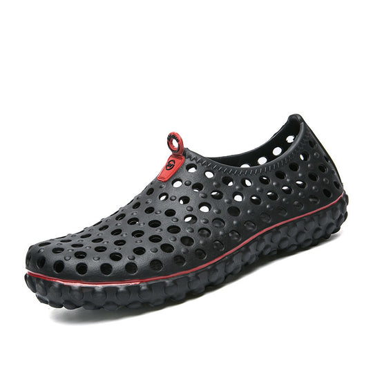 Damen Freizeit-Badeschuhe mit atmungsaktiver Oberflächenstruktur EB