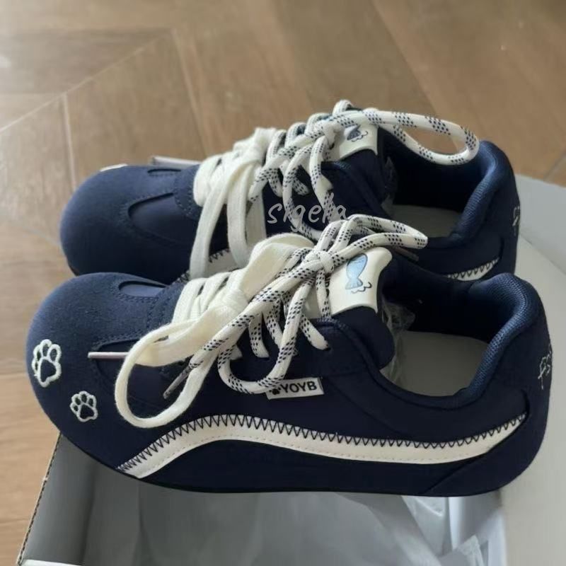 Damen Sneaker mit verspieltem Tiermotiv und bequemer Dämpfung EB